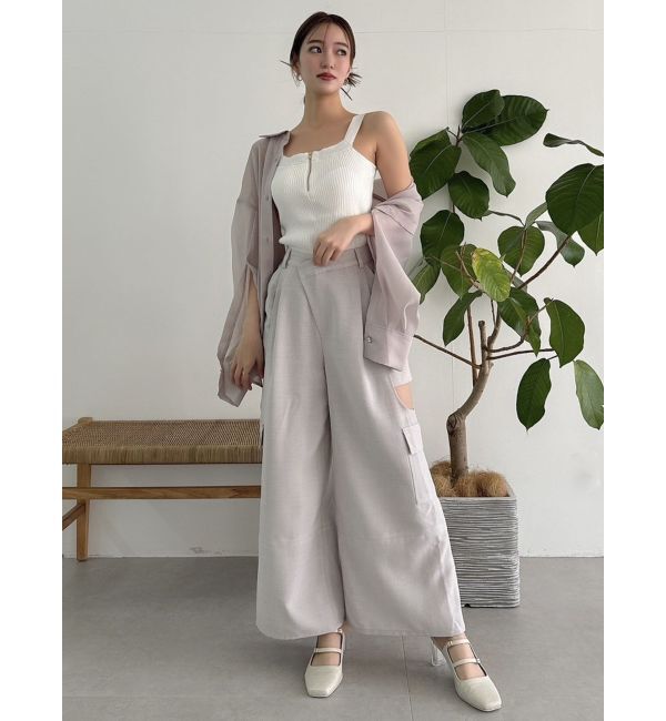 dazzlin「サイドオープンカーゴワイドパンツ」|その他|