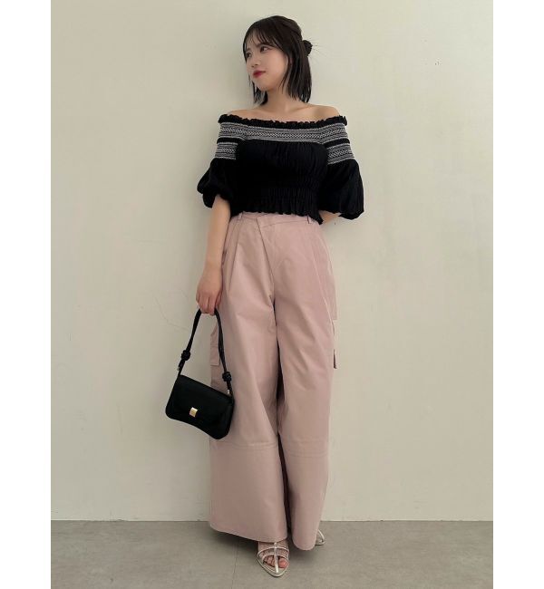 dazzlin「サイドオープンカーゴワイドパンツ」|その他|