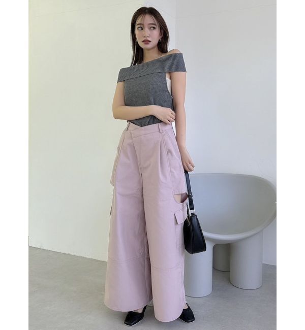 dazzlin「サイドオープンカーゴワイドパンツ」|その他|