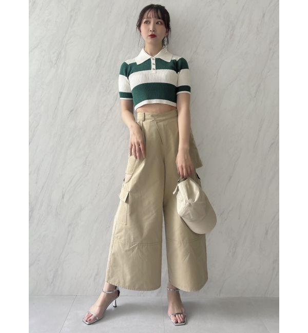 dazzlin「サイドオープンカーゴワイドパンツ」|その他|