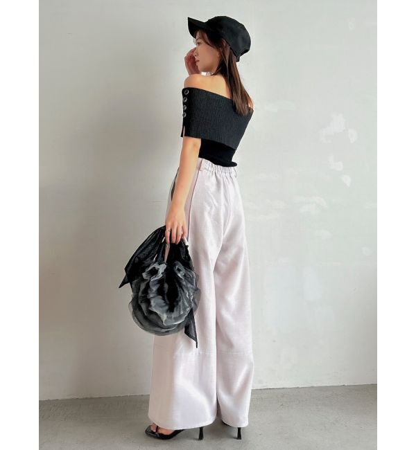 dazzlin「サイドオープンカーゴワイドパンツ」|その他|