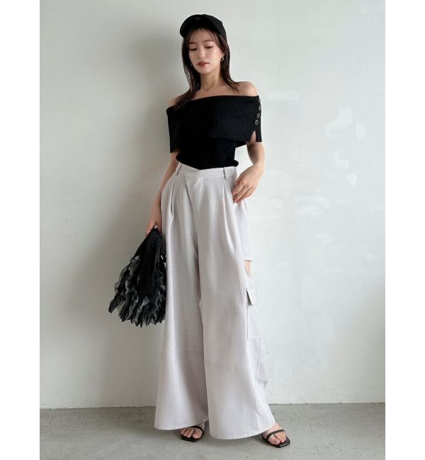 dazzlin「サイドオープンカーゴワイドパンツ」|その他|