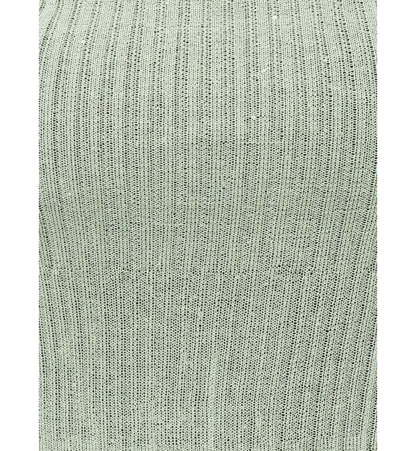 dazzlin「ハイネックミニスパンコールシアーニット」|ニット・セーター|