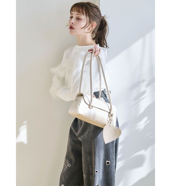 dazzlin「カーブタックデニムパンツ」|デニム|