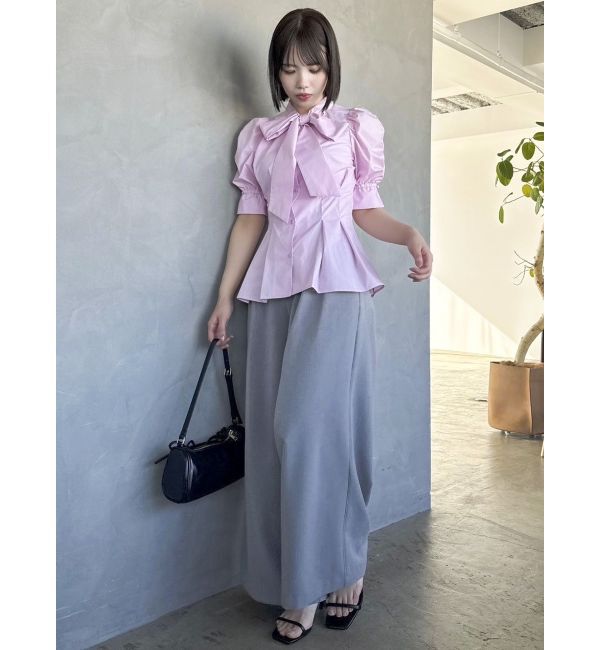 dazzlin「ハイウエストワイドパンツ」|その他|