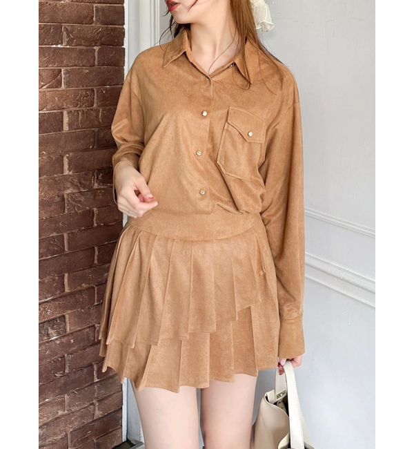 dazzlin「【セットアップ対応】チェックオーバーアソートシャツ」|シャツ・ブラウス|