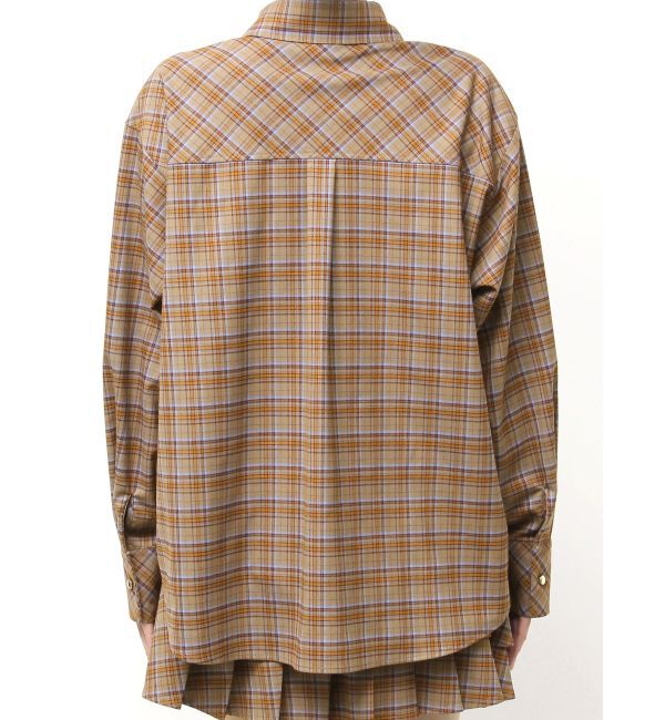 dazzlin「【セットアップ対応】チェックオーバーアソートシャツ」|シャツ・ブラウス|