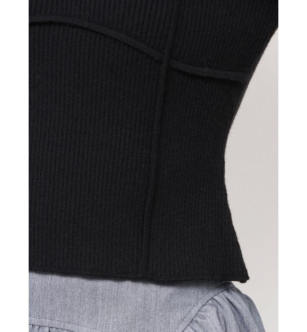 dazzlin「ラメビスチェラインニットトップス」|ニット・セーター|