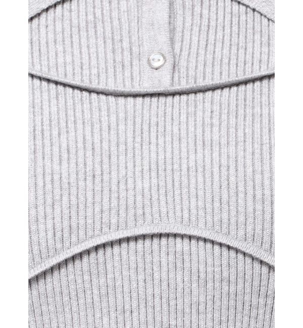 dazzlin「ラメビスチェラインニットトップス」|ニット・セーター|