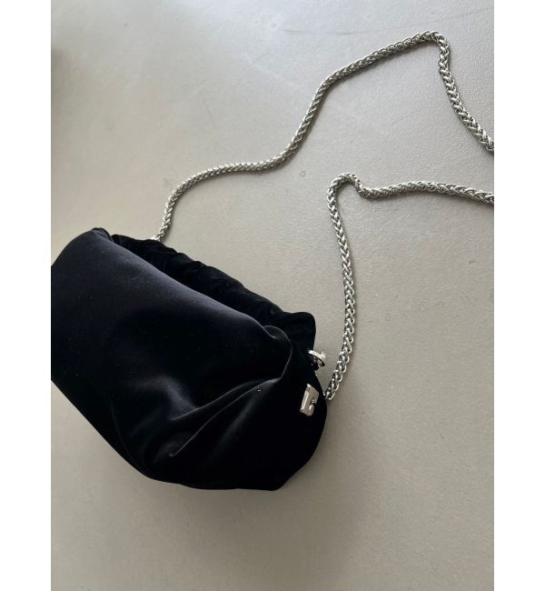 EMODA「ギャザーハンドポーチバッグ」|ハンドバッグ|