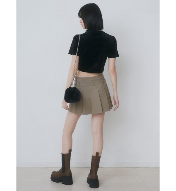 EMODA「ギャザーハンドポーチバッグ」|ハンドバッグ|