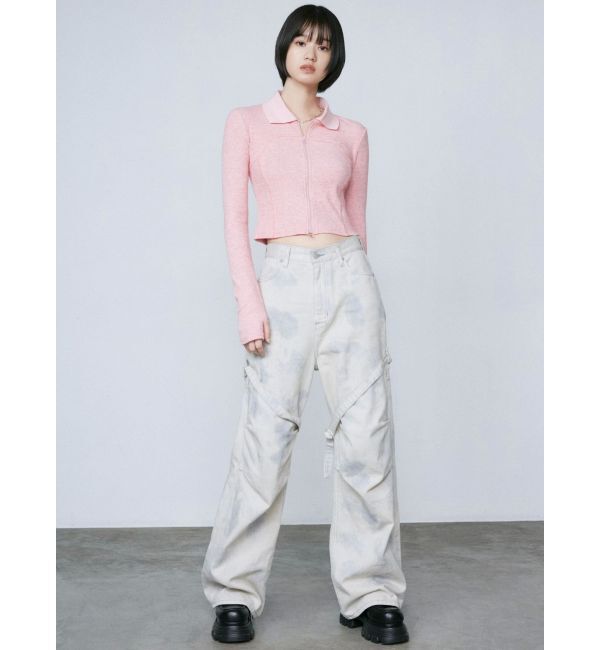 EMODA「カーゴベルトルーズジーンズ」|デニム|