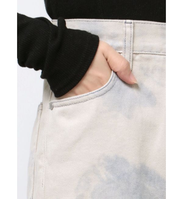 EMODA「カーゴベルトルーズジーンズ」|デニム|