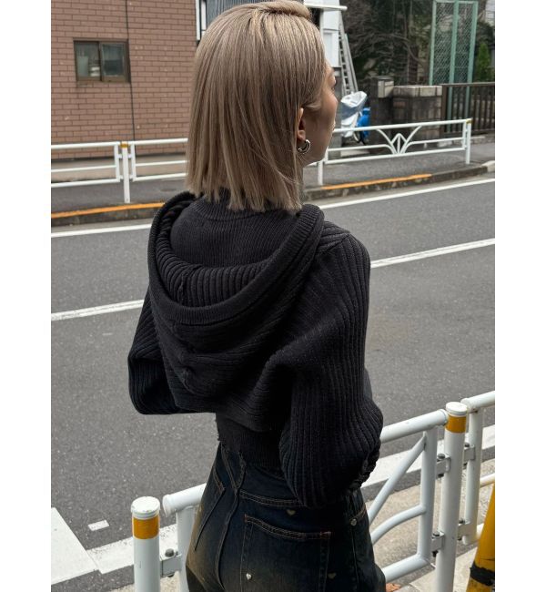 EMODA「フードペアニット」|ニット・セーター|