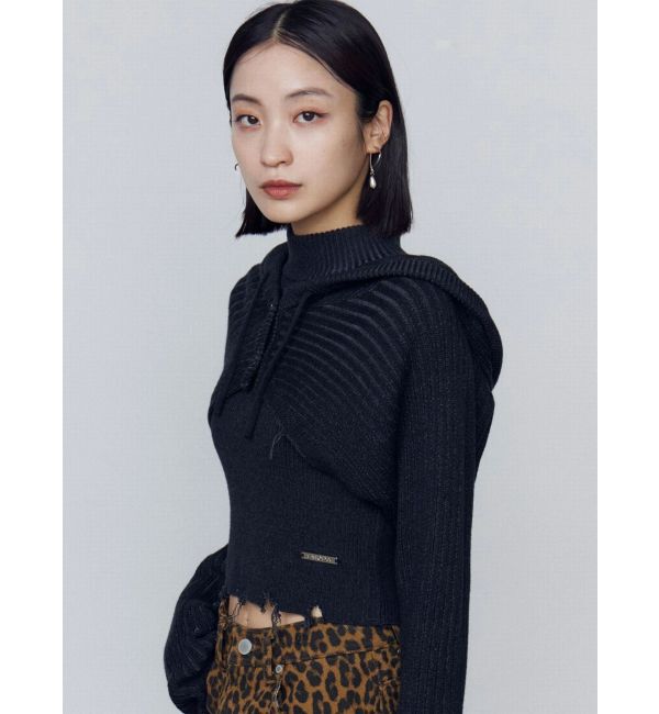 EMODA「フードペアニット」|ニット・セーター|