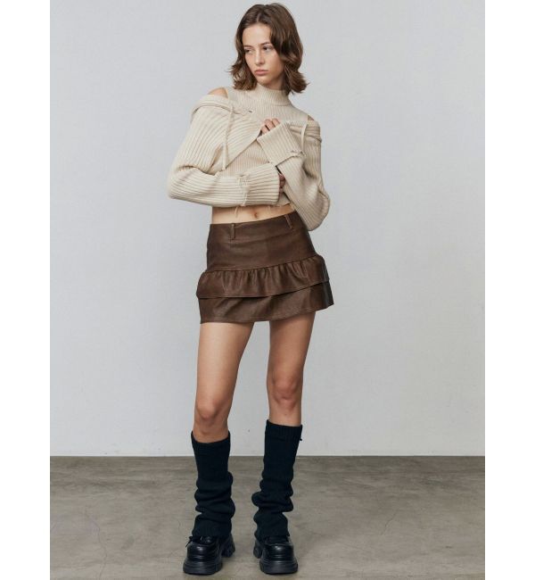 EMODA「フードペアニット」|ニット・セーター|