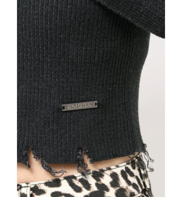 EMODA「フードペアニット」|ニット・セーター|