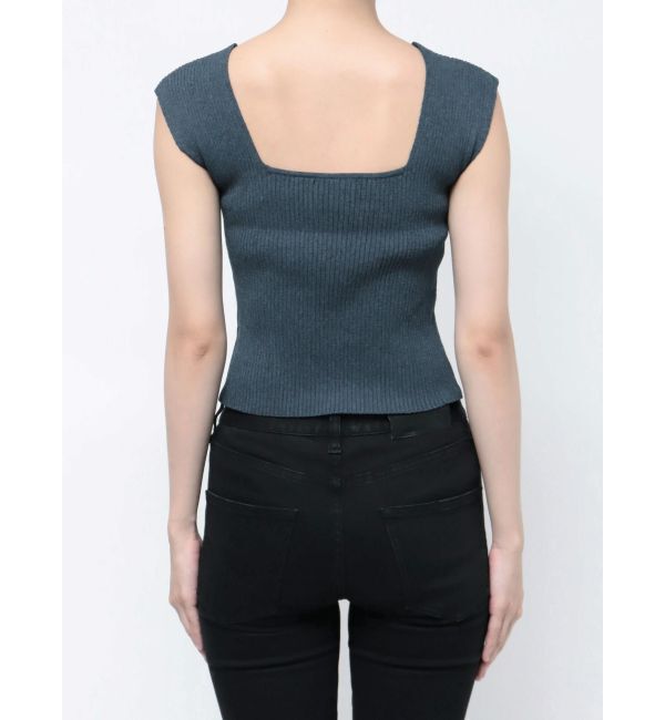 MURUA「バックオープンリブコルセットニット」|ニット・セーター|