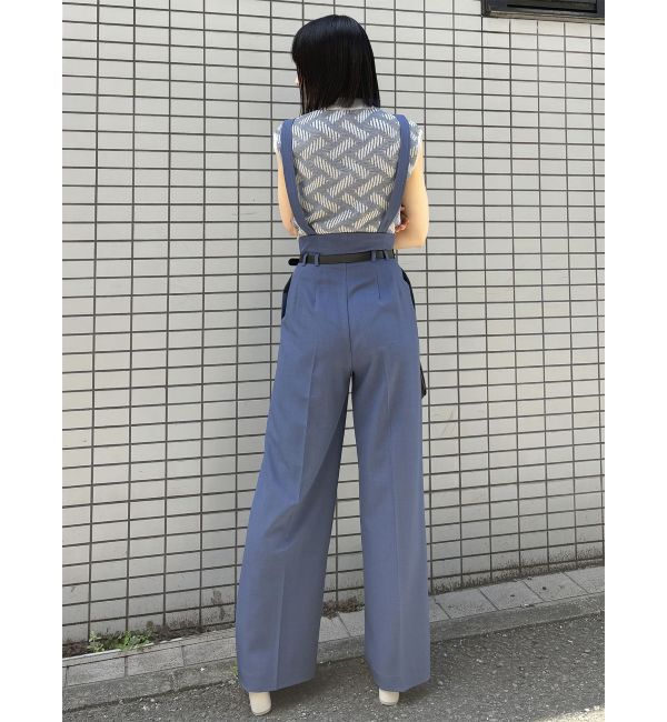 MURUA「フェイクレザーベルトサスペンダーパンツ【セット販売対象】」|その他|