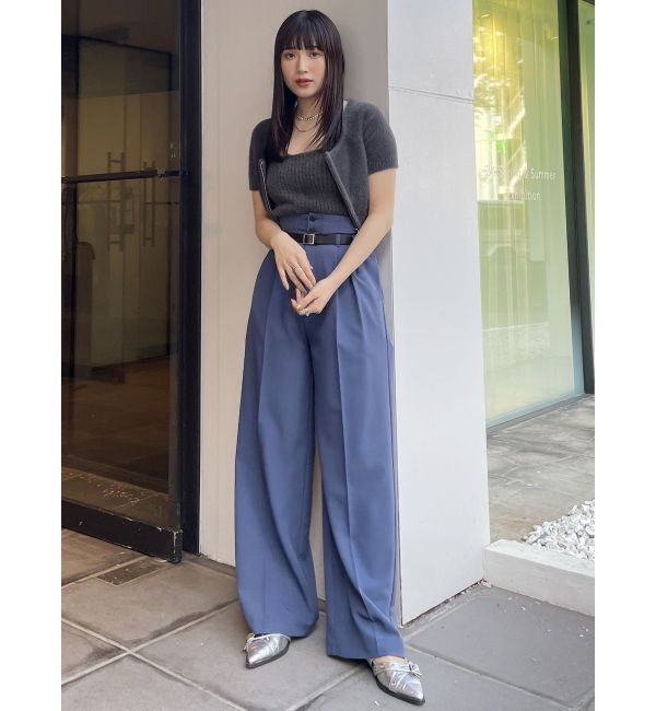 MURUA「フェイクレザーベルトサスペンダーパンツ【セット販売対象】」|その他|