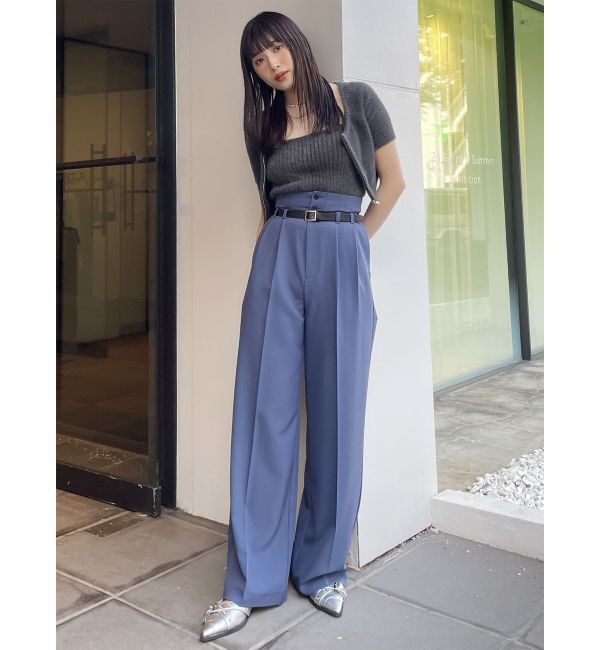 MURUA「フェイクレザーベルトサスペンダーパンツ【セット販売対象】」|その他|