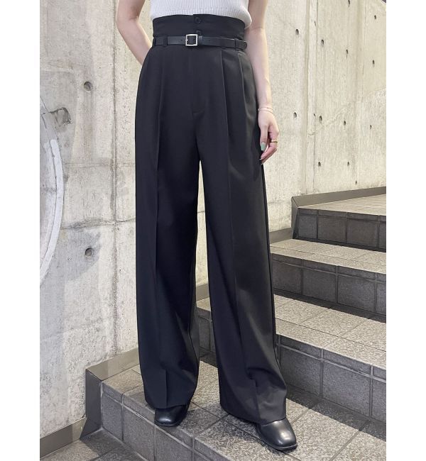 MURUA「フェイクレザーベルトサスペンダーパンツ【セット販売対象】」|その他|