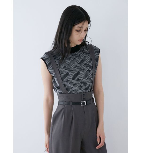 MURUA「フェイクレザーベルトサスペンダーパンツ【セット販売対象】」|その他|