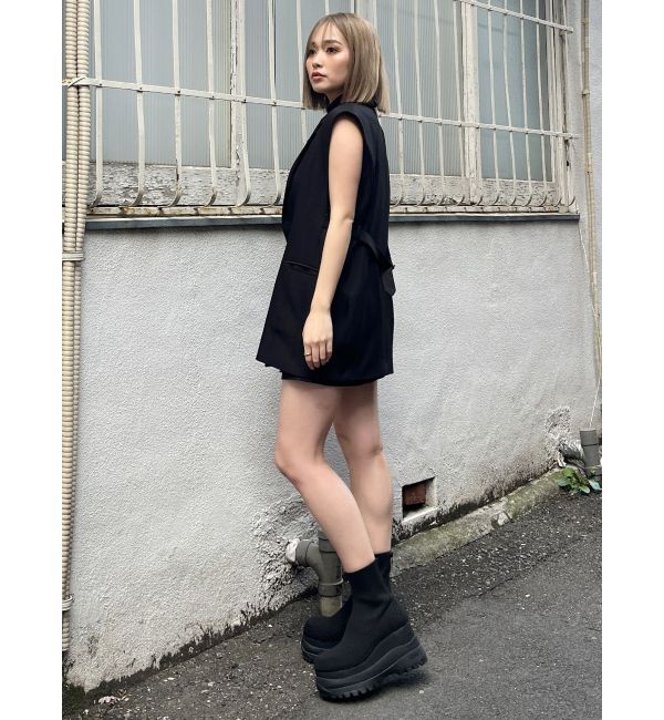 MURUA「スニーカーソールソックスブーツ」|その他|