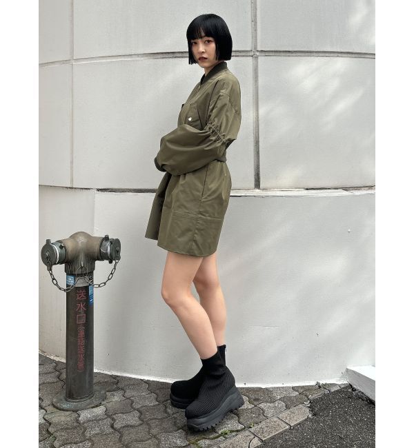 MURUA「スニーカーソールソックスブーツ」|その他|