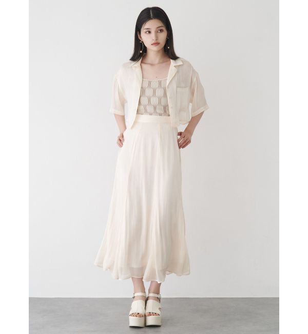 MURUA「ウェーブパターンニットタンク」|タンクトップ|