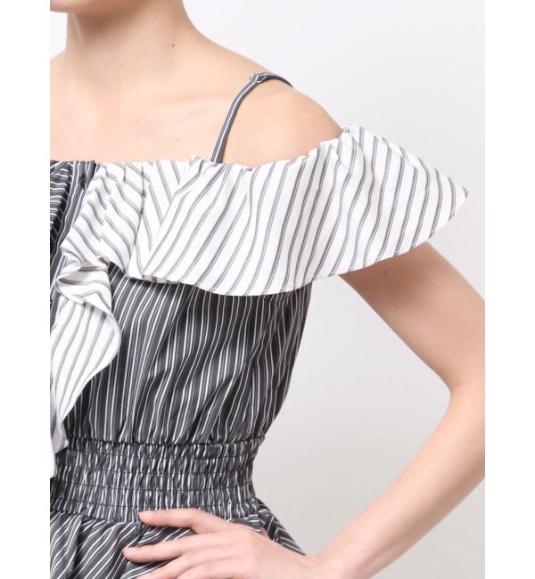 MURUA「カスケードスウィッチングフリルシャツ」|シャツ・ブラウス|