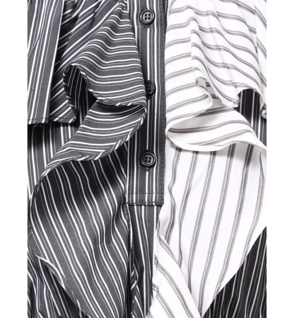 MURUA「カスケードスウィッチングフリルシャツ」|シャツ・ブラウス|