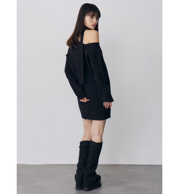 MURUA「ルージーソックブーツ」|ロングブーツ|