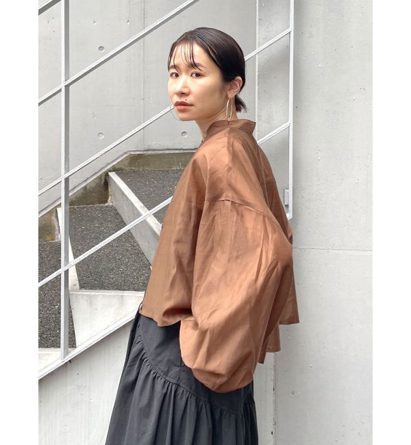 Ungrid「【WEB限定】シアーショートシャツ」|シャツ・ブラウス|