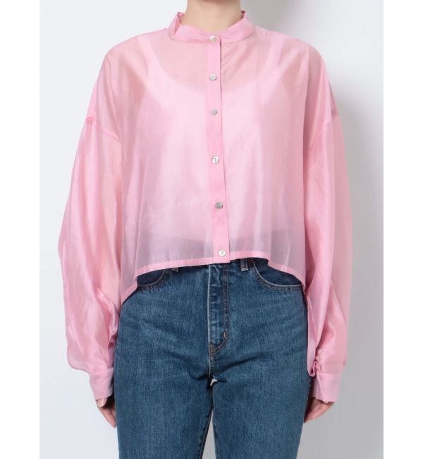 Ungrid「【WEB限定】シアーショートシャツ」|シャツ・ブラウス|