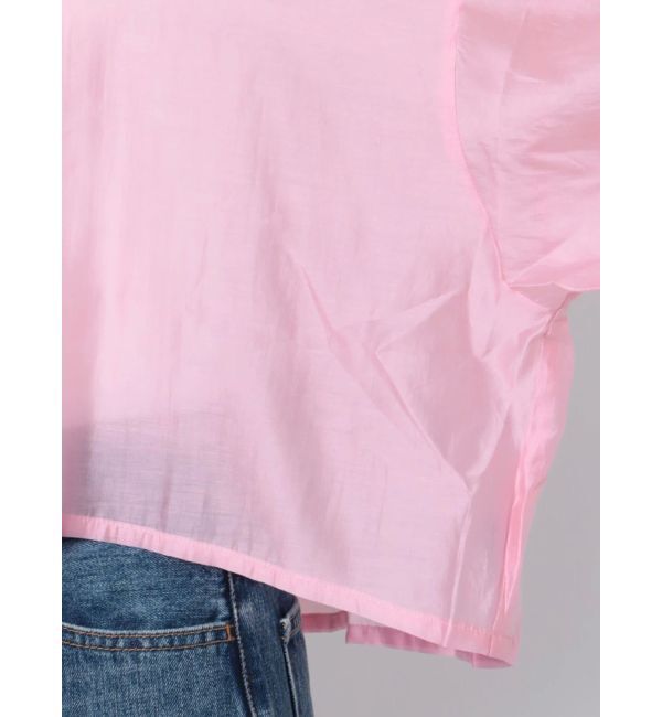 Ungrid「【WEB限定】シアーショートシャツ」|シャツ・ブラウス|