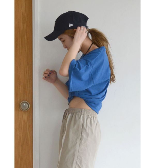 Ungrid「カラーロゴルーズTee」|Tシャツ・カットソー|