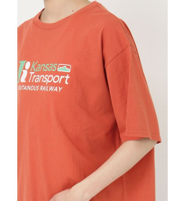 Ungrid「カラーロゴルーズTee」|Tシャツ・カットソー|