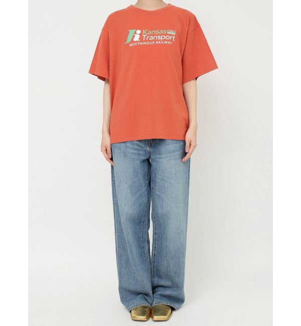 Ungrid「カラーロゴルーズTee」|Tシャツ・カットソー|