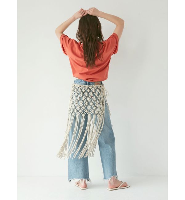 Ungrid「カラーロゴルーズTee」|Tシャツ・カットソー|