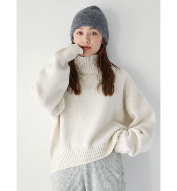 Ungrid「ウール混ニット帽」|ニット帽|