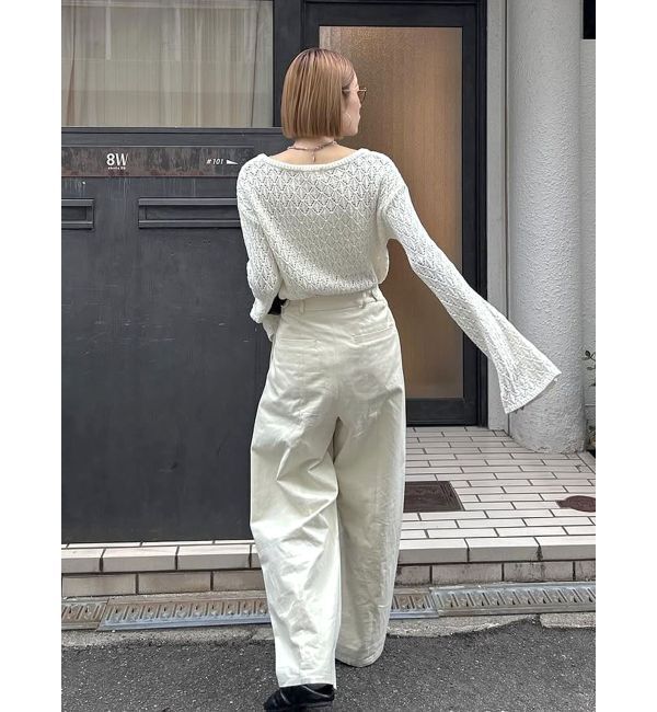 Ungrid「コクーンチノパンツ」|その他|