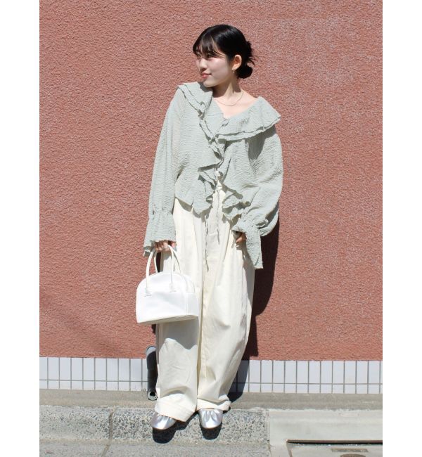 Ungrid「コクーンチノパンツ」|その他|