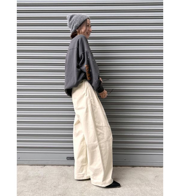 Ungrid「コクーンチノパンツ」|その他|