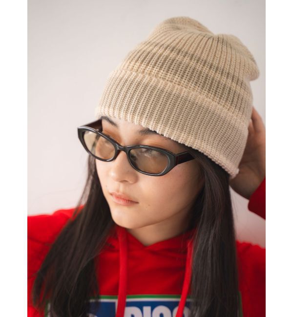Ungrid「ボーダーニット帽」|ニット帽|