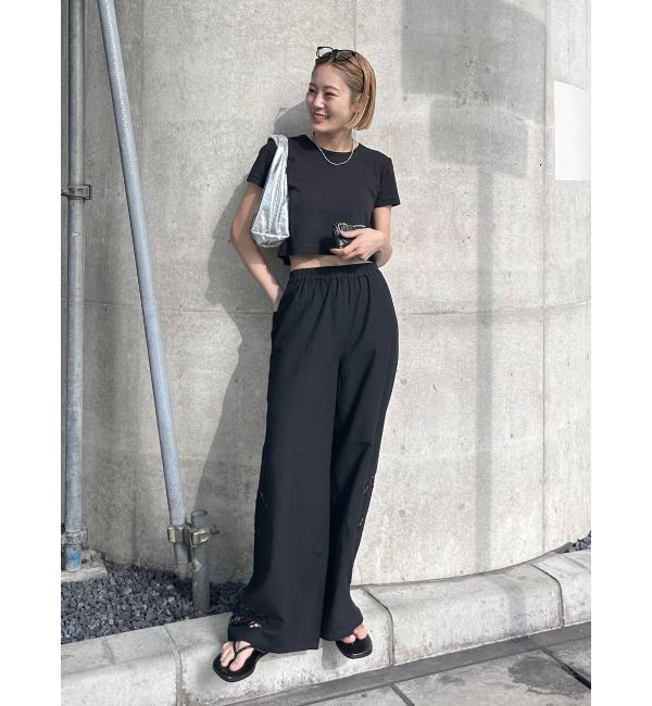 Ungrid「カットワークデザインラフパンツ」|その他|