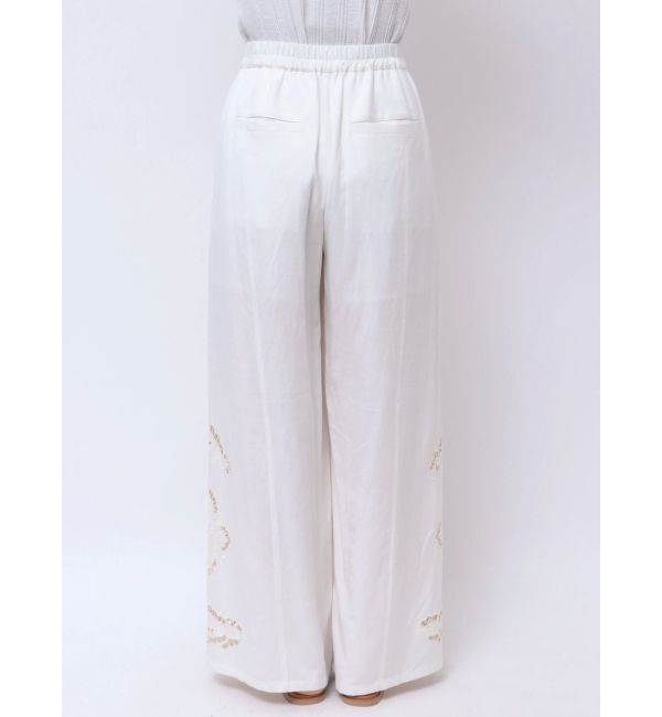 Ungrid「カットワークデザインラフパンツ」|その他|