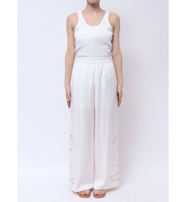 Ungrid「カットワークデザインラフパンツ」|その他|