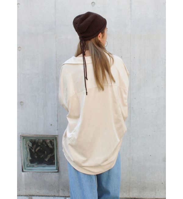 Ungrid「スウェードライクルーズシャツ」|シャツ・ブラウス|