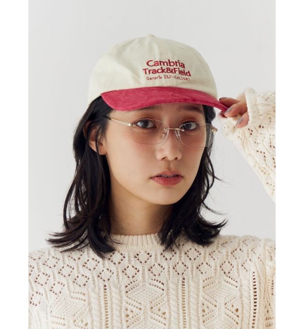 Ungrid「バイカラーロゴキャップ」|キャップ・キャスケット|